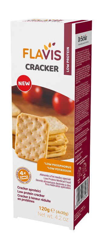 FLAVIS CRACKER APROTEICI 4 PORZIONI DA 30 G