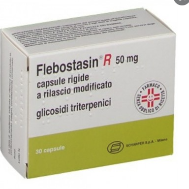 FLEBOSTASIN R*30 cps 50 mg rilascio modificato - FLEBOSTASIN R*30 cps 50 mg rilascio modificato