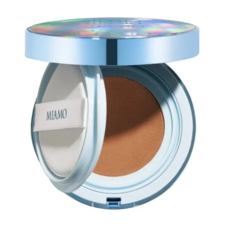 MIAMO Second Skin Mesh Fondotinta Cushion con SPF50 Colore Dune 13,5g
