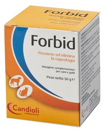 FORBID CANI GATTI POLVERE 50 G - FORBID CANI GATTI POLVERE 50 G