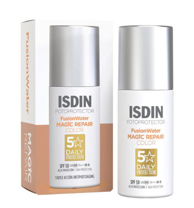 Fusion Water Magic Repair Color SPF50 Isdin Fotoprotector 50ml