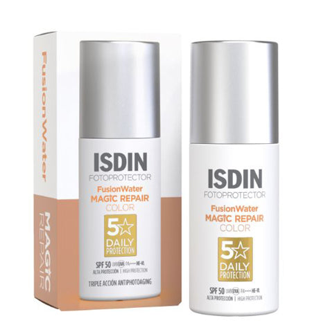ISDIN Fusion Water Magic Repair Color SPF50 Fotoprotector 50ml