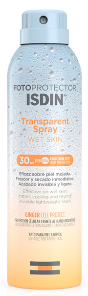 ISDIN Fotoprotector Transparent Spray Wet Skin SPF 30