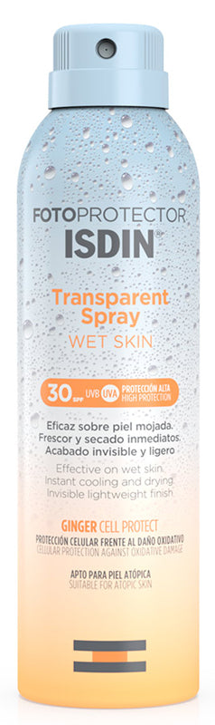 ISDIN Fotoprotector Transparent Spray Wet Skin SPF 30