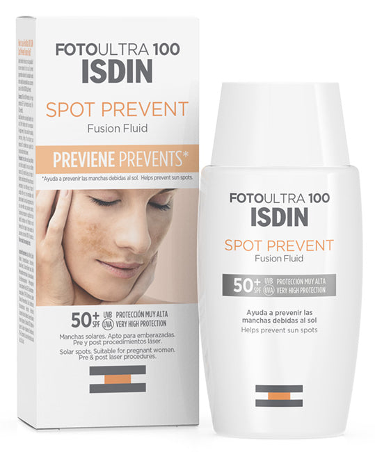 Isdin Foto Ultra 100 Spot Prevent Fusion Fluid 50 ml Protezione Solare SPF 50+