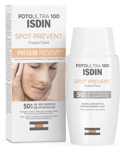 Isdin Foto Ultra 100 Spot Prevent Fusion Fluid 50 ml Protezione Solare SPF 50+