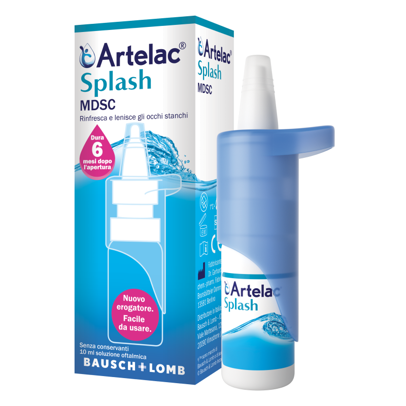 ARTELAC SPLASH MULTIDOSE GOCCE OCULARI FLACONE 10 ML