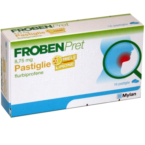 Frobenpret 16 Pastiglie Limone E Miele