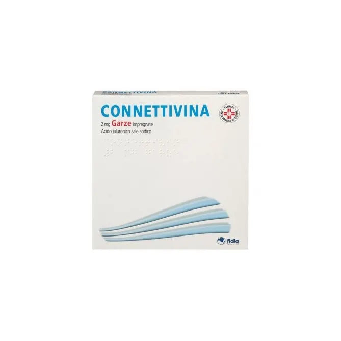 Connettivina 10 garze 2mg 10x10
