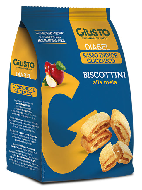 Giusto Diabel Biscottini Mela 250ml - Giusto Diabel Biscottini Mela 250ml