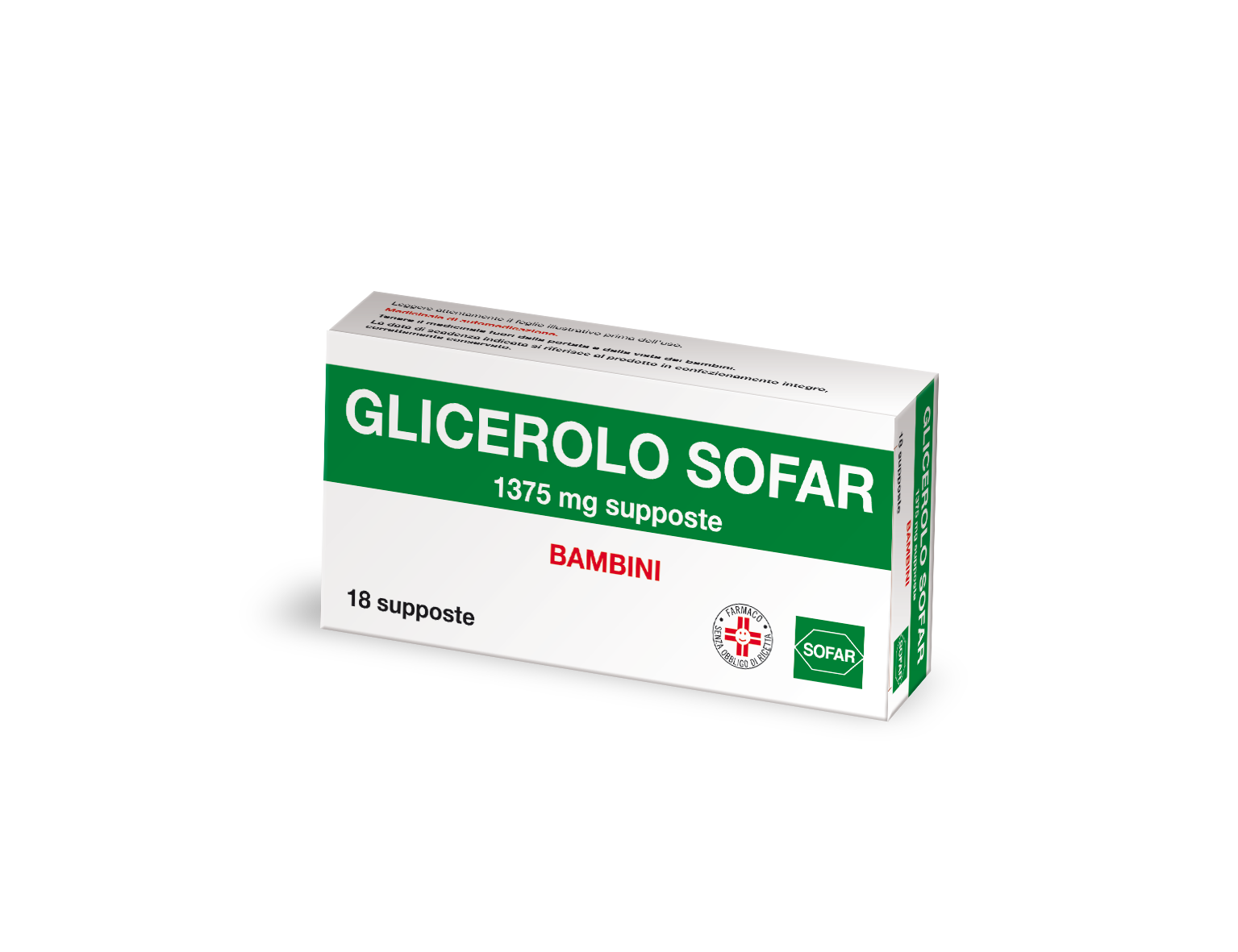GLICEROLO (ALFASIGMA)*BB 18 supp 1.375 mg - GLICEROLO (ALFASIGMA)*BB 18 supp 1.375 mg