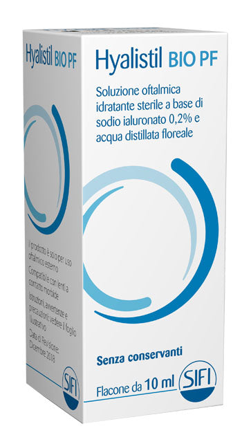 GOCCE OCULARI HA 0,2% E ACQUE DISTILLATE HYALISTIL BIO PF FRUTTI ROSSI 10 ML - GOCCE OCULARI HA 0,2% E ACQUE DISTILLATE HYALISTIL BIO PF FRUTTI ROSSI 10 ML