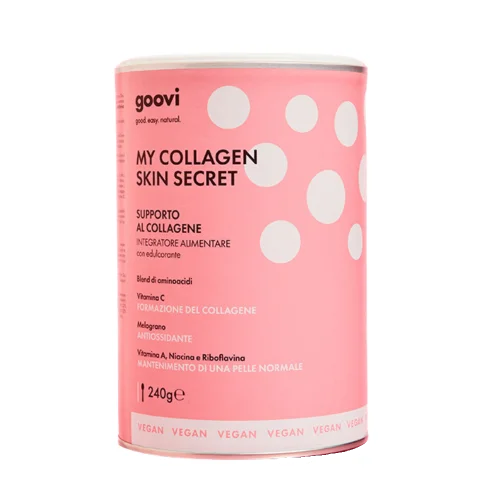 Goovi My Collagen Skin Secret Integratore Supporto Al Collagene Vegetale 240g