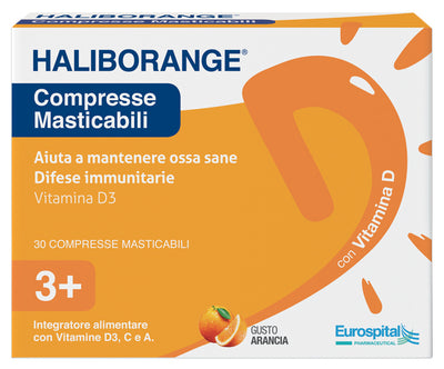 Haliborange 30 Compresse Masticabili 450Mg