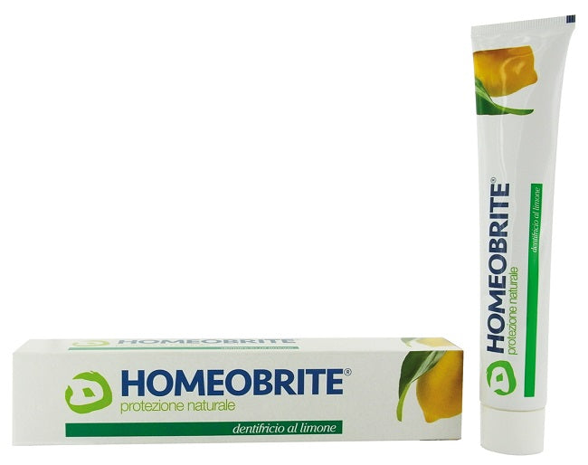 HOMEOBRITE DENTIFRICIO AL LIMONE 75 ML - HOMEOBRITE DENTIFRICIO AL LIMONE 75 ML