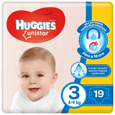 HUGGIES UNISTAR GRANDE 3 46 PEZZI