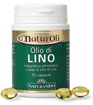 I NATUROLI OLIO DI LINO 70 CAPSULE MOLLI - I NATUROLI OLIO DI LINO 70 CAPSULE MOLLI