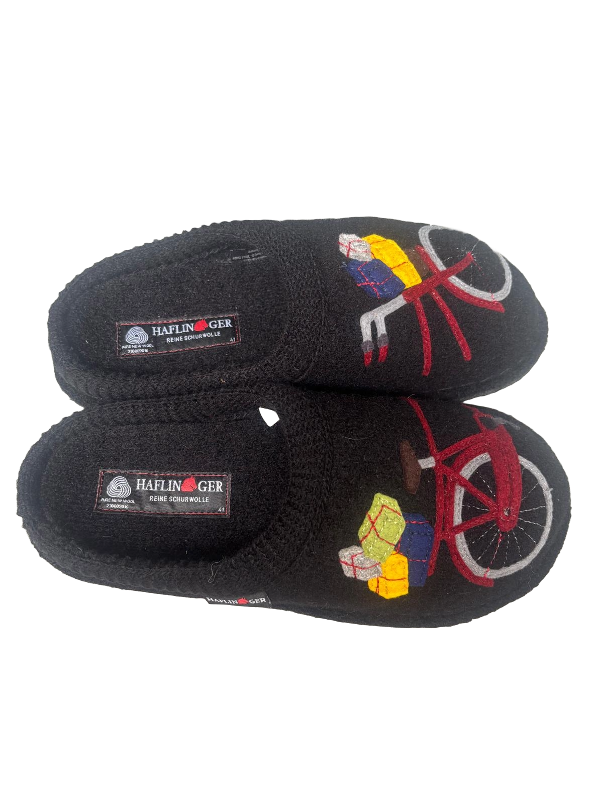 CLOGS HAFLING RADL SCHWARZ WALKSTOFF 40 1 PAIO