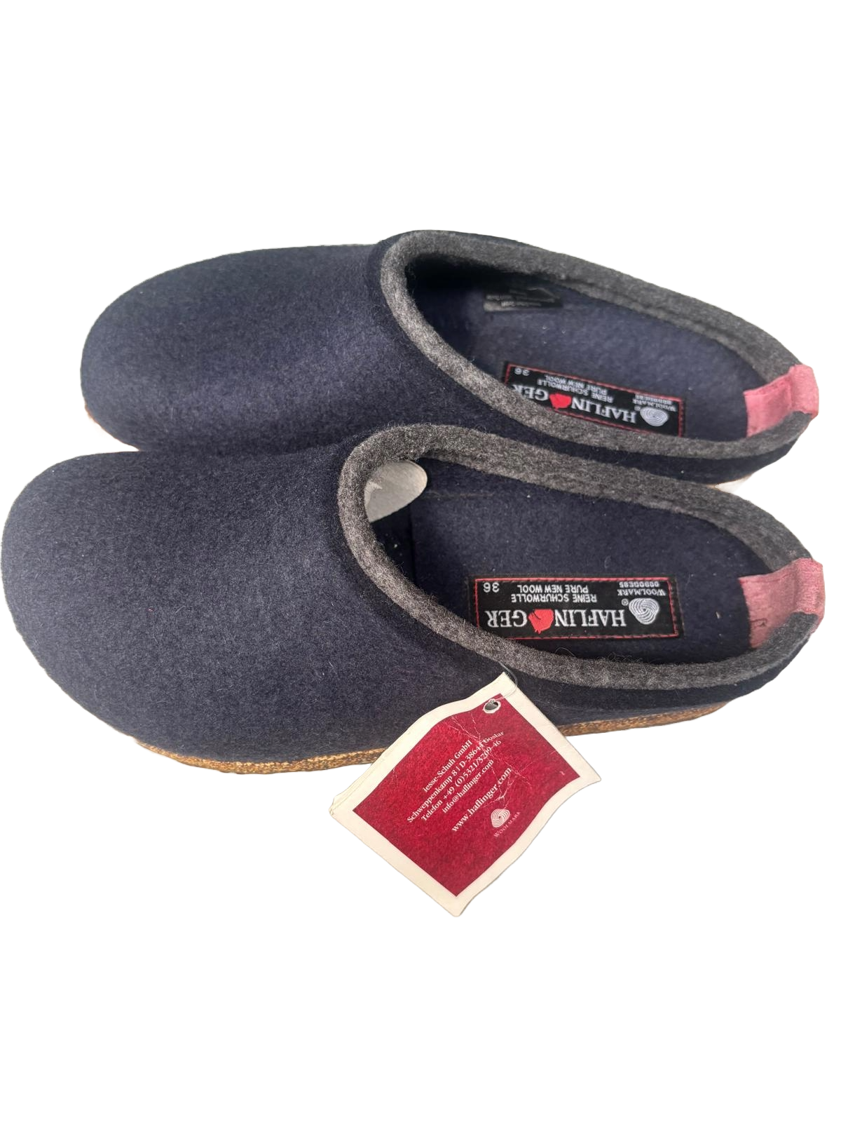 CLOGS HAFLING KRIS MITTELBLAU WOLLFILZ 36 1 PAIO
