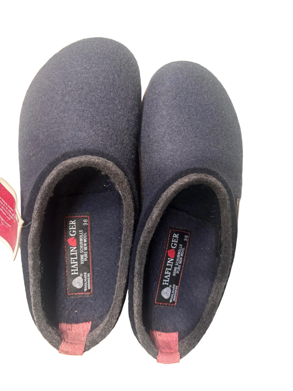 CLOGS HAFLING KRIS MITTELBLAU WOLLFILZ 36 1 PAIO
