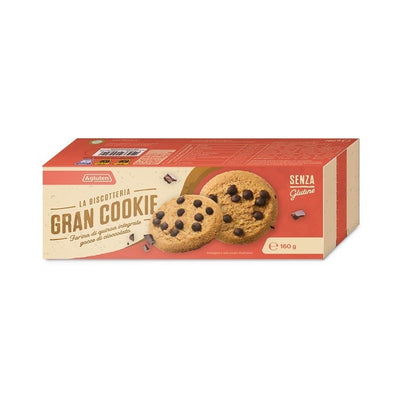 AGLUTEN GRAN COOKIE FARINA QUINOA INTEGRALE E GOCCE DI CIOCCOLATO 160 G