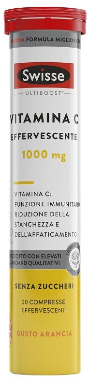 Swisse Vitamina C Effervescente 20 Compresse - Swisse Vitamina C Effervescente 20 Compresse