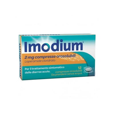 IMODIUM 12 compresse orosolubili 2 mg