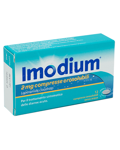IMODIUM*12 cpr orosol 2 mg - IMODIUM*12 cpr orosol 2 mg