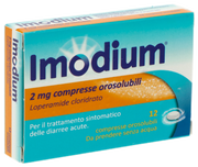 IMODIUM*12 cpr orosolubili 2 mg