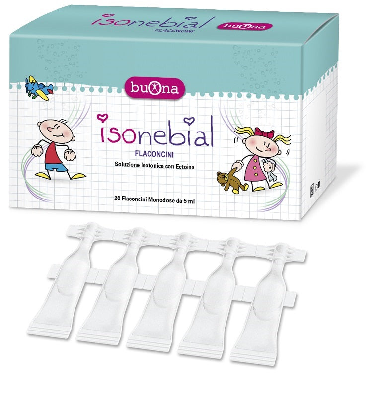 Isonebial Flaconcini Soluzione Isotonica 0,9% Con Aggiunta Di Ectoina 20X5 Ml