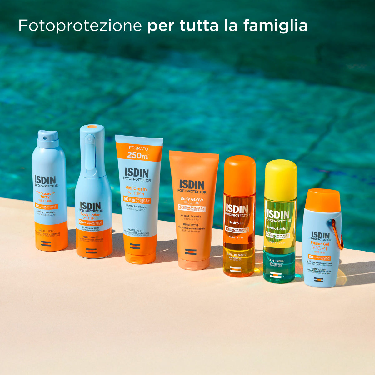 ISDIN Fotoprotezione Transparent Spray Wet Skin SPF30 250 ml