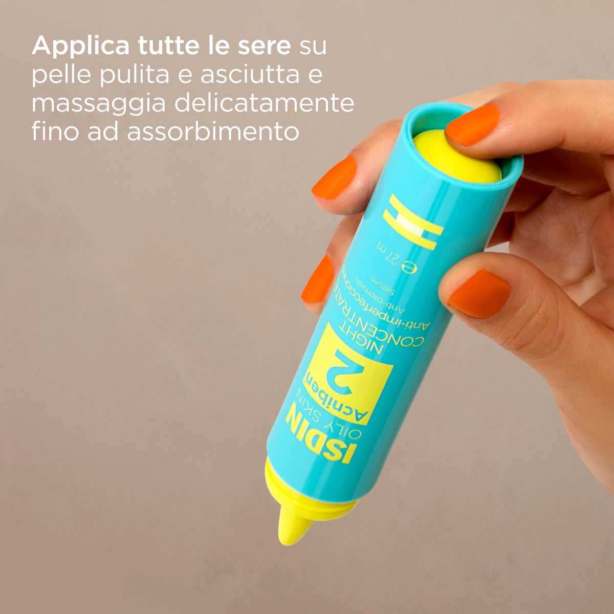 ISDIN Acniben Oil Skin Night Concentrate Anti-imperfezioni 27 ml