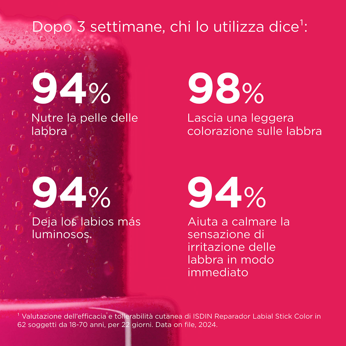 ISDIN Reparador Labial Rosa 4 g