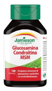 JAMIESON GLUCOSAMINA CONDROITINA MSM 120 COMPRESSE