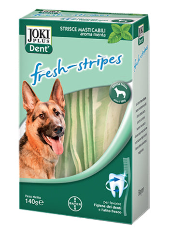 JOKI DENT FRESH-STRIPES 140 G PER CANI DI TAGLIA PICCOLA E MEDIA