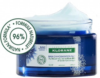 KLORANE CREMA IDRATANTE NOTTE FIORDALISO ACIDO IALURONICO 50ML - KLORANE CREMA IDRATANTE NOTTE FIORDALISO ACIDO IALURONICO 50ML