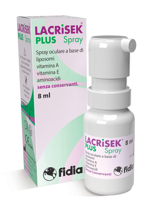 LACRISEK PLUS SPRAY SENZA CONSERVANTI SOLUZIONE OFTALMICA 8ML - LACRISEK PLUS SPRAY SENZA CONSERVANTI SOLUZIONE OFTALMICA 8ML