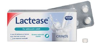 LACTEASE 4500 FCC AROMA MENTA 30 COMPRESSE MASTICABILI