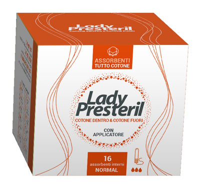 LADY PRESTERIL ASSORBENTI INTERNI NORMAL 16 PEZZI - LADY PRESTERIL ASSORBENTI INTERNI NORMAL 16 PEZZI