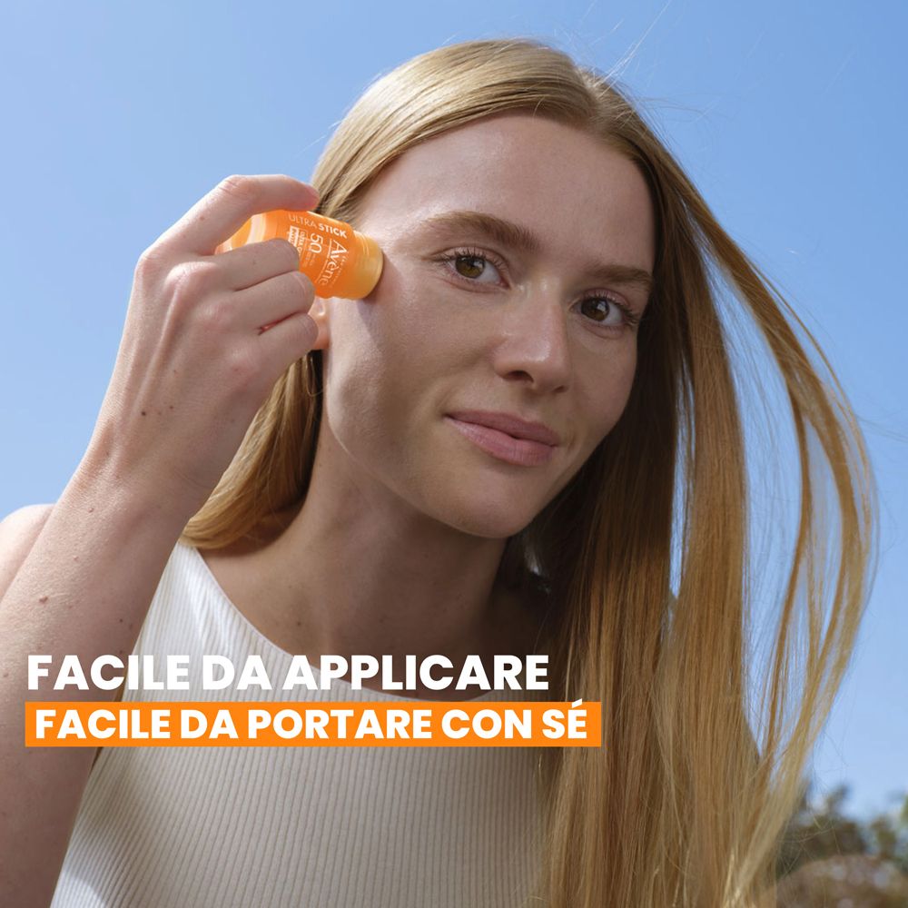 Eau Thermale Avène Ultra Stick SPF50 20g, Formato Viaggio