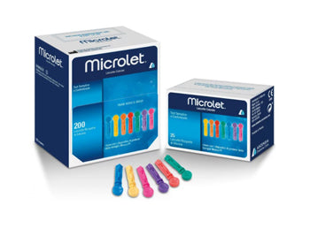 LANCETTE PUNGIDITO PER DISPOSITIVO MICROLET 25 PEZZI
