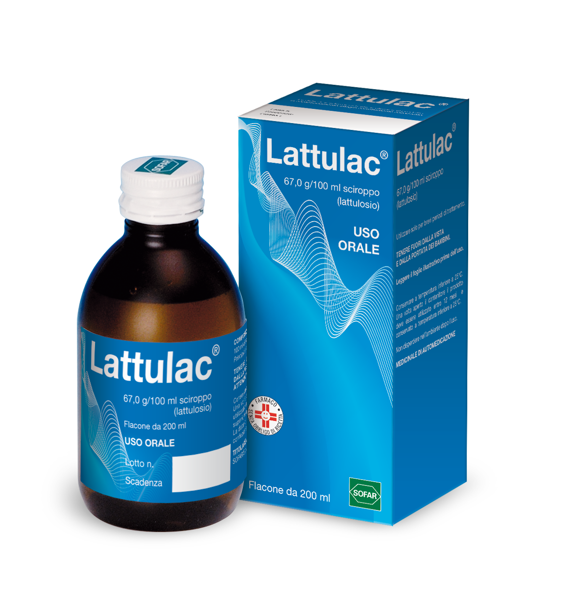 LATTULAC*sciroppo 200 ml 67 g/100 ml flacone