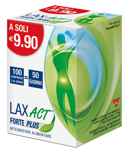 LAX ACT FORTE PLUS 100 COMPRESSE