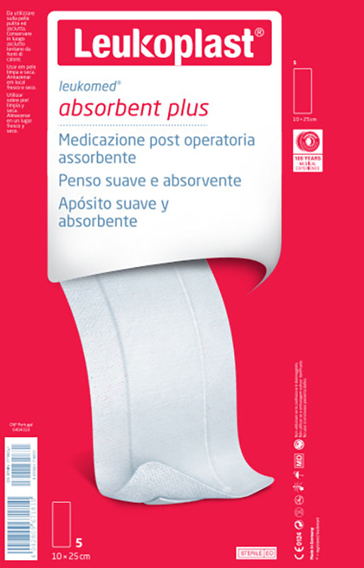 LEUKOMED MEDICAZIONE POST-OPERATORIA IN TESSUTO NON TESSUTO10 X 25 CM