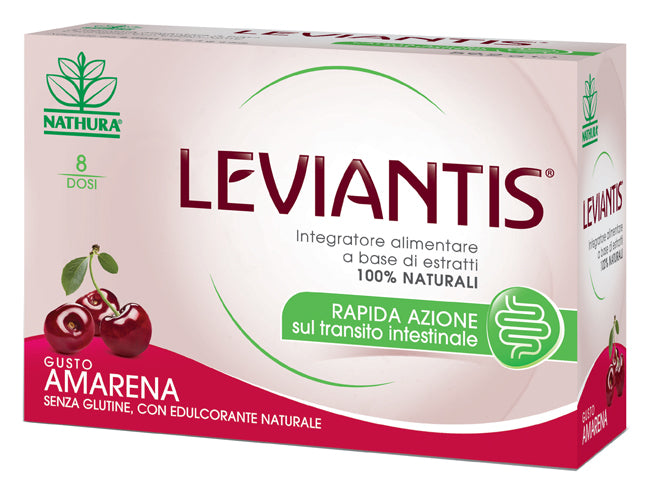 LEVIANTIS SENZA GLUTINE GUSTO AMARENA 8 DOSI / 16 BUSTE - LEVIANTIS SENZA GLUTINE GUSTO AMARENA 8 DOSI / 16 BUSTE
