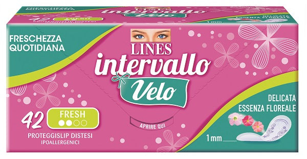 LINES INTERVALLO VELO FIORI E AGRUMI 42 PEZZI COUPON - LINES INTERVALLO VELO FIORI E AGRUMI 42 PEZZI COUPON