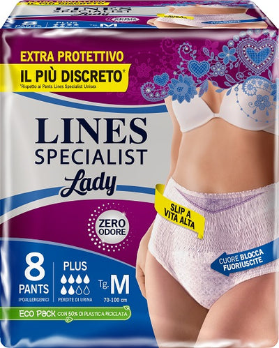 LINES SPECIALIST PANTS PLUS M FARMA 8 PEZZI