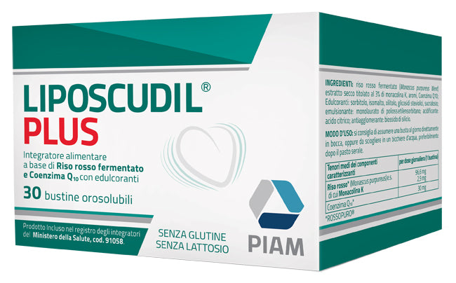 LIPOSCUDIL PLUS 30 BUSTINE OROSOLUBILI - LIPOSCUDIL PLUS 30 BUSTINE OROSOLUBILI