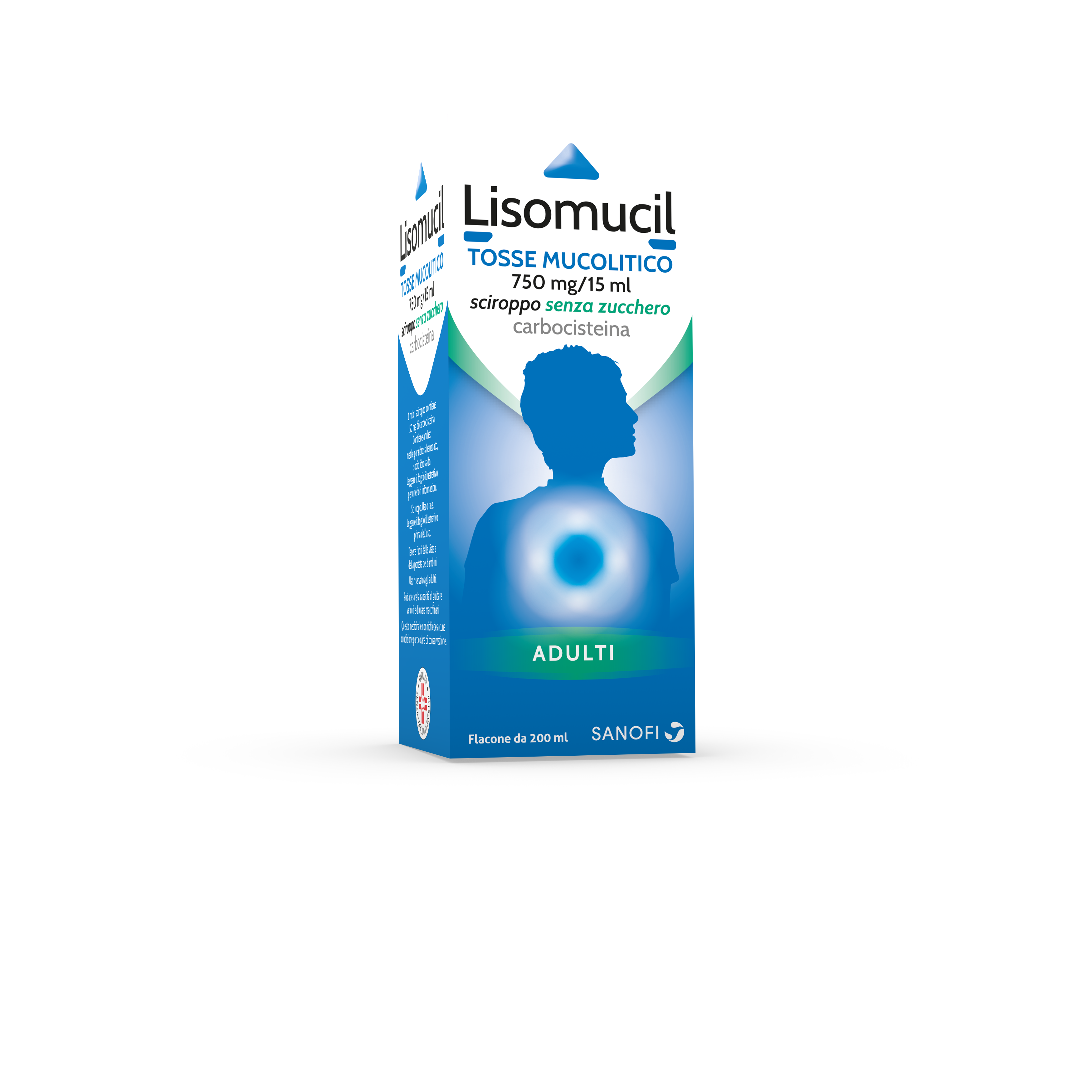 Lisomucil Adulti Sciroppo 200ml Senza Zucchero