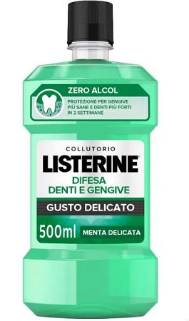 Listerine Denti & Gengive Delicato 500 Ml - Listerine Denti & Gengive Delicato 500 Ml